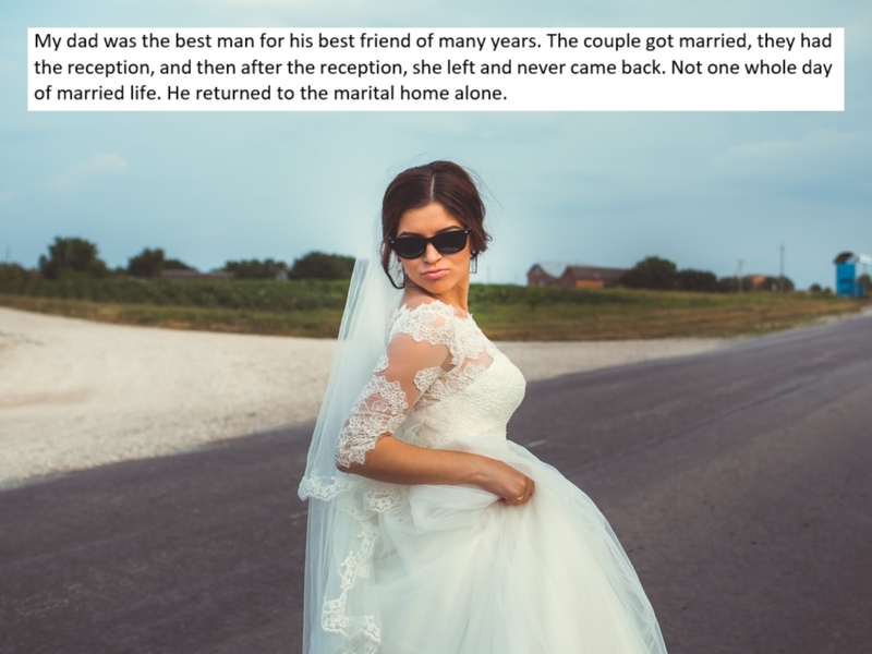 The Vanishing Bride | Shutterstock