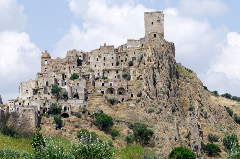 A Ghost Town in Italy | Alamy Stock Photo