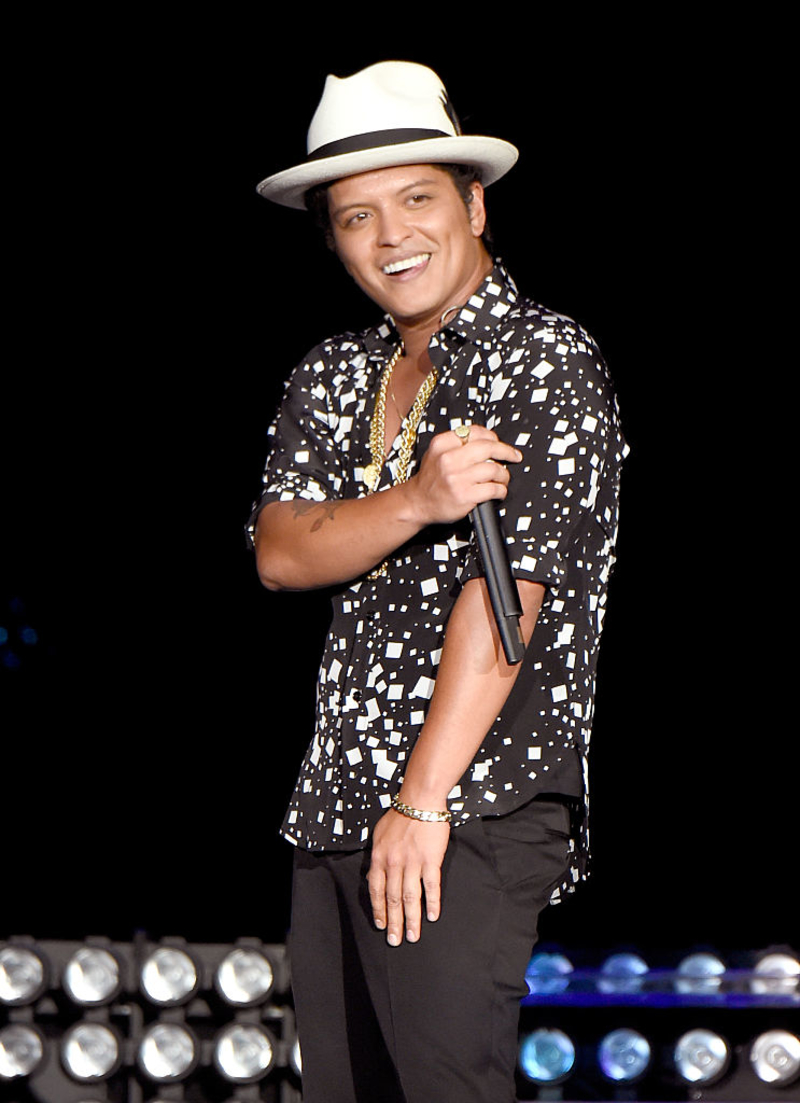 Bruno Mars | Getty Images Photo by Kevin Mazur