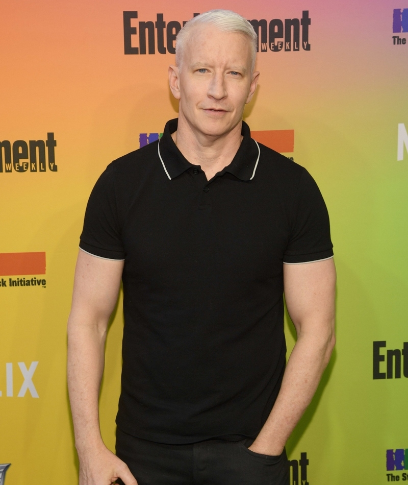 Anderson Cooper | Getty Images Photo by Dimitrios Kambouris