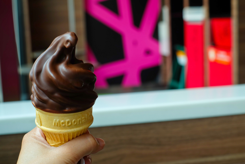 McDonald’s Dipped Ice Cream Cones | Shutterstock