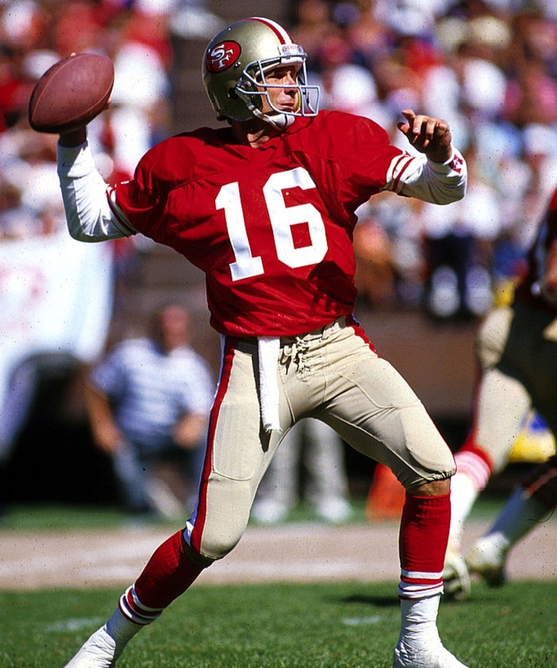 Joe Montana | Getty Images Photo by Peter Brouillet