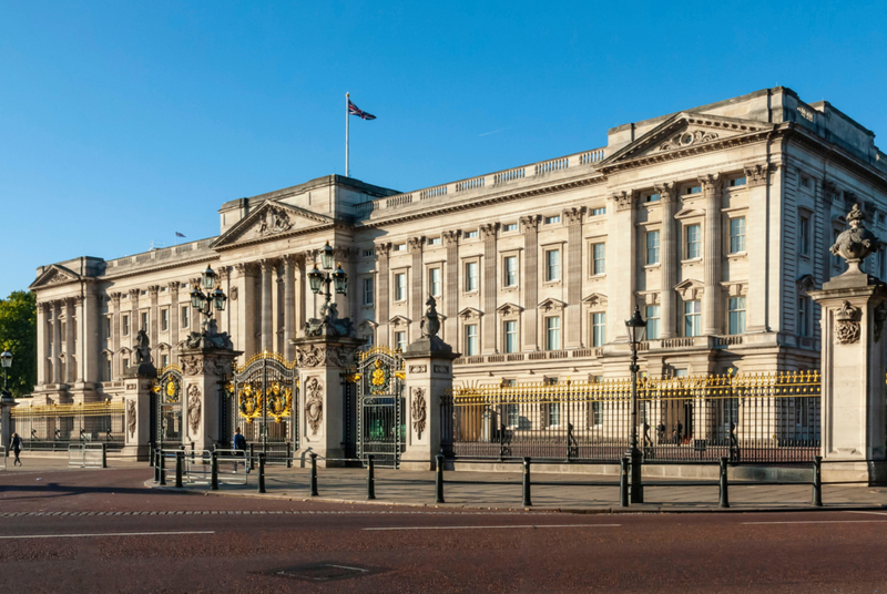 Buckingham Palace Was, in Fact, Being Renovated in 1813 | Alamy Stock Photo