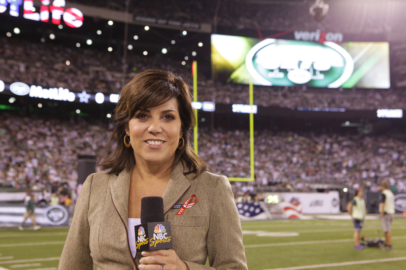 Michele Tafoya | Getty Images Photo by Paul Drinkwater/NBCUniversal 
