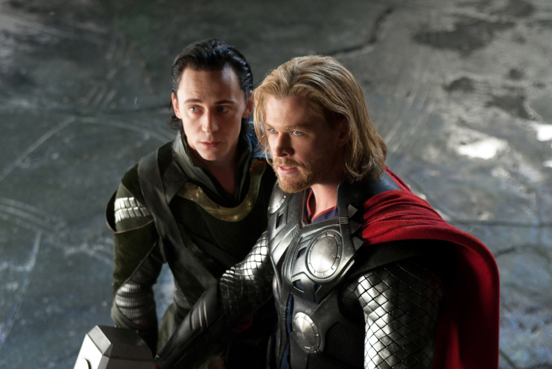 Chris Hemsworth and Tom Hiddleston in “Thor” | MovieStillsDB
