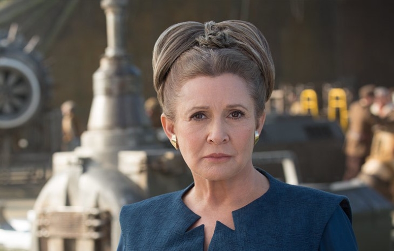 Carrie Fisher in “Star Wars: The Force Awakens” | MovieStillsDB