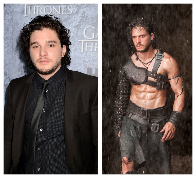 Kit Harington Couldn’t Stop Bulking Up for His Role in ‘Pompeii’ | Getty Images Photo by Jeff Kravitz/FilmMagic & Alamy Stock Photo by Collection Christophel 