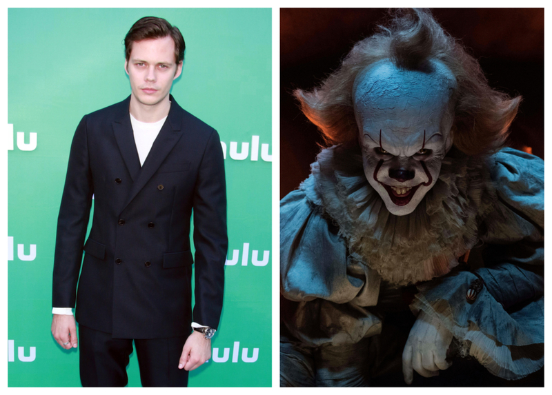 Bill Skarsgård’s Pennywise the Clown Terrifies | Alamy Stock Photo by Diego Corredor/Media Punch/Alamy Live News & New Line Cinema/Entertainment Pictures/ZUMAPRESS.com