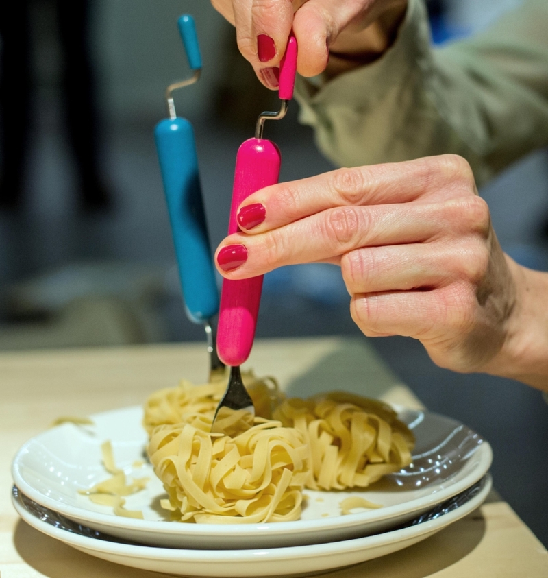 Twirling Spaghetti Fork by Donkey ($30) | Alamy Stock Photo
