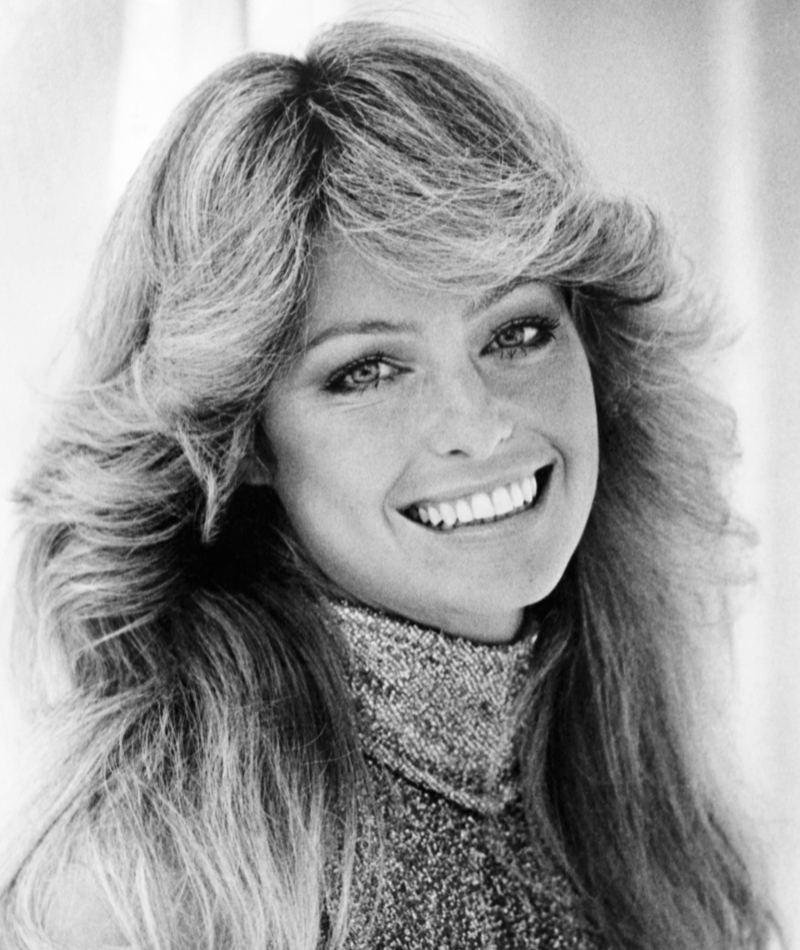 The Farrah Fawcett's Feathered Hair | Alamy Stock Photo by Glasshouse Images/JT Vintage