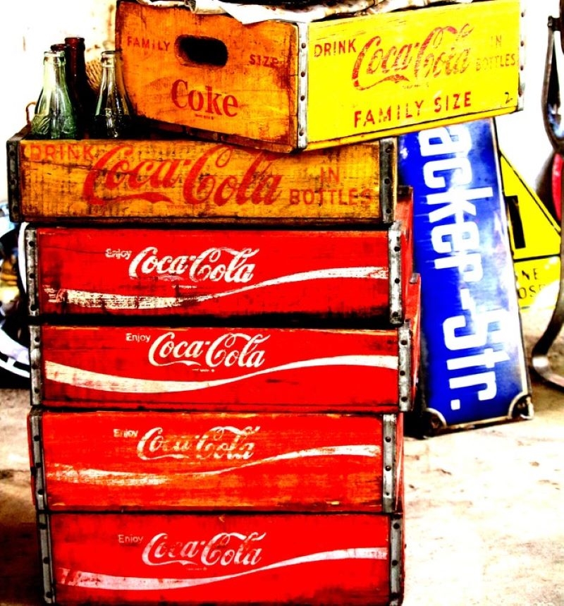 Vintage Soda Crates | Shutterstock