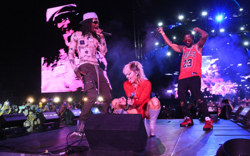 ’23’ Is a Song Written by Wiz Khalifa and Miley Cyrus | Getty Images Photo by Kevin Mazur