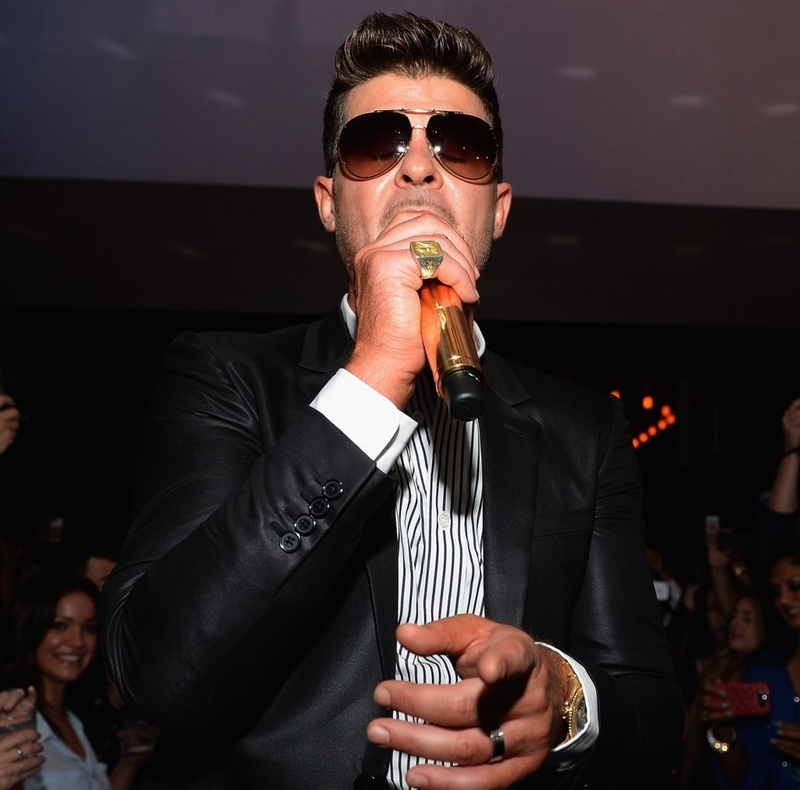 Robin Thicke | Getty Images Photo by Dimitrios Kambouris