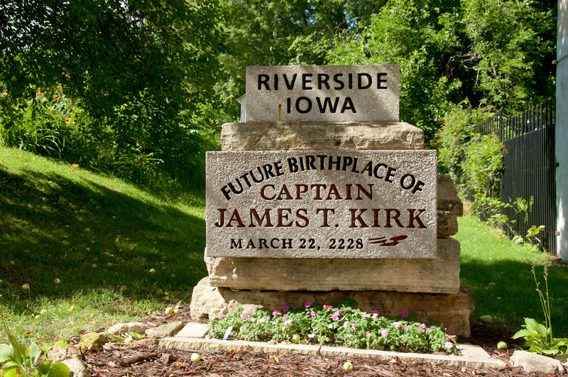 Riverside, Iowa Claims Kirk | Alamy Stock Photo by Richard Brown 