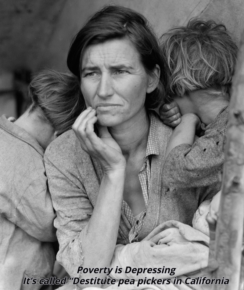 Poverty is Depressing | Alamy Stock Photo by PictureLux/The Hollywood Archive