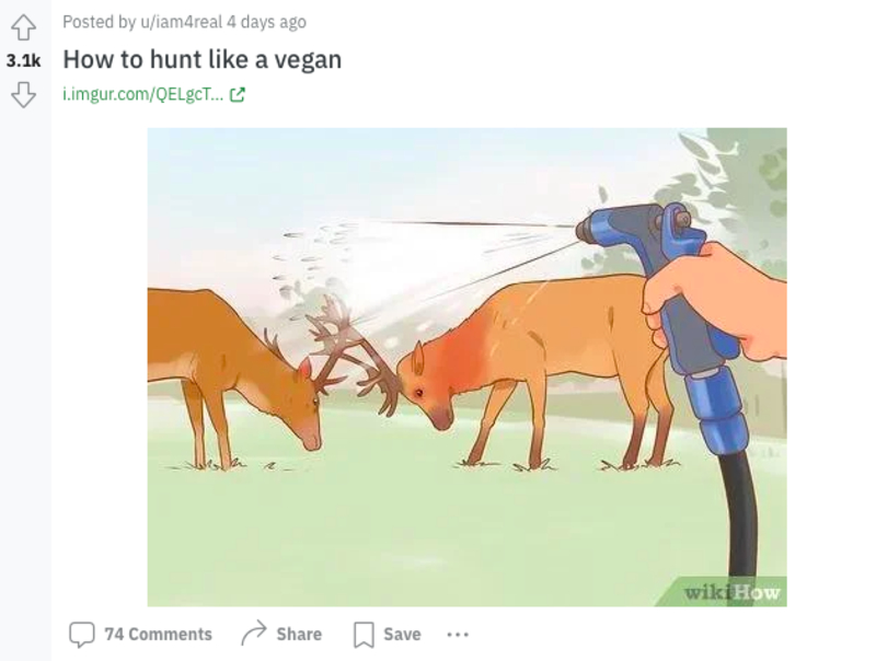 Is it Hunting, Though? | Reddit.com/iam4real