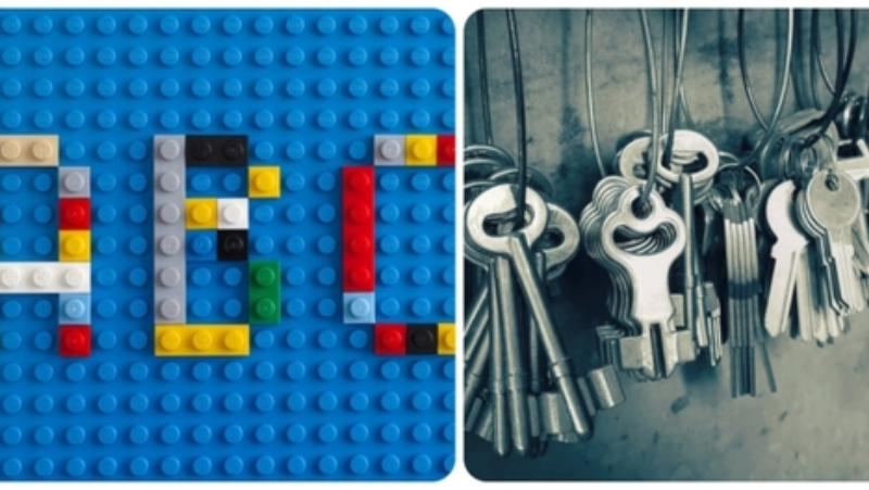 Lego Key Chain Holder | Shutterstock