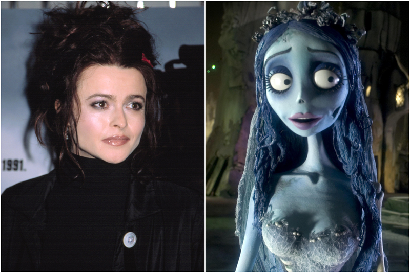 Helena Bonham Carter – Tim Burton’s Corpse Bride | Shutterstock & Alamy Stock Photo