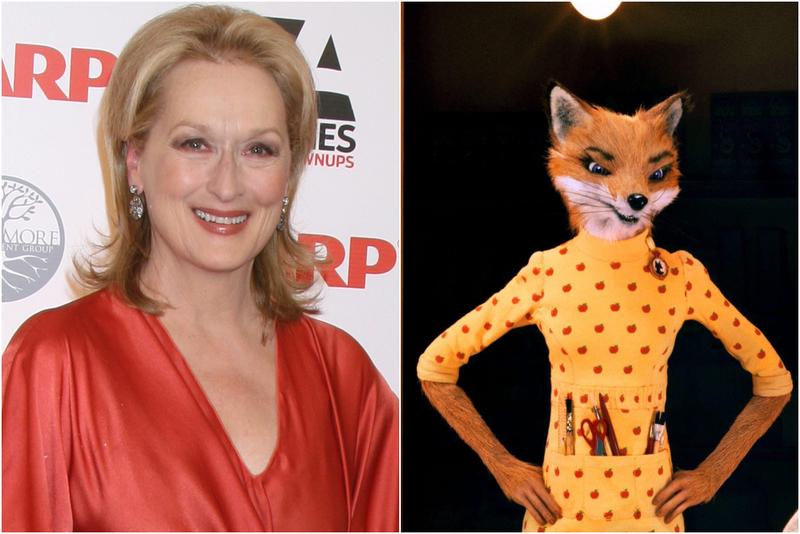 Meryl Streep – Fantastic Mr. Fox | Shutterstock & Alamy Stock Photo