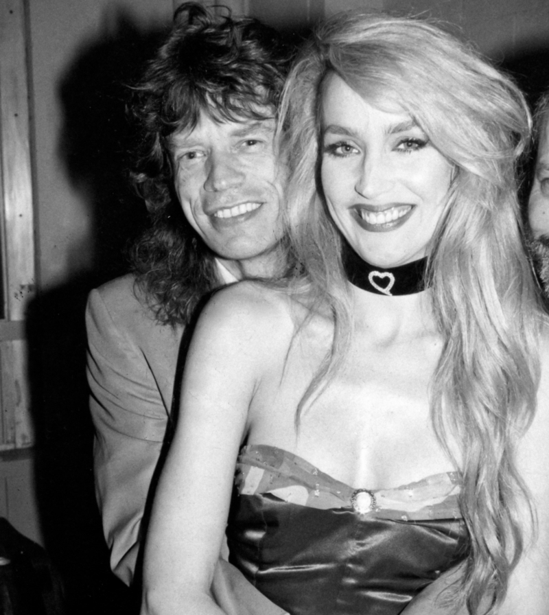 Jerry Hall and Mick Jagger | Alamy Stock Photo