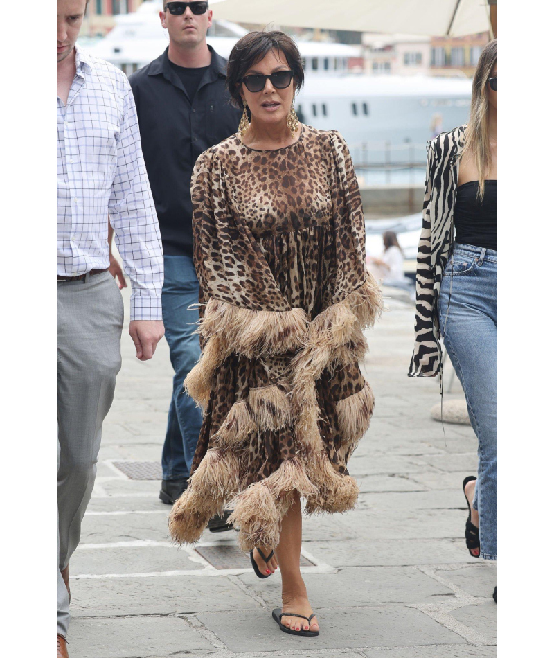 Is That a Leopard-Print Tablecloth? | Getty Images Photo by NINO/GC Images