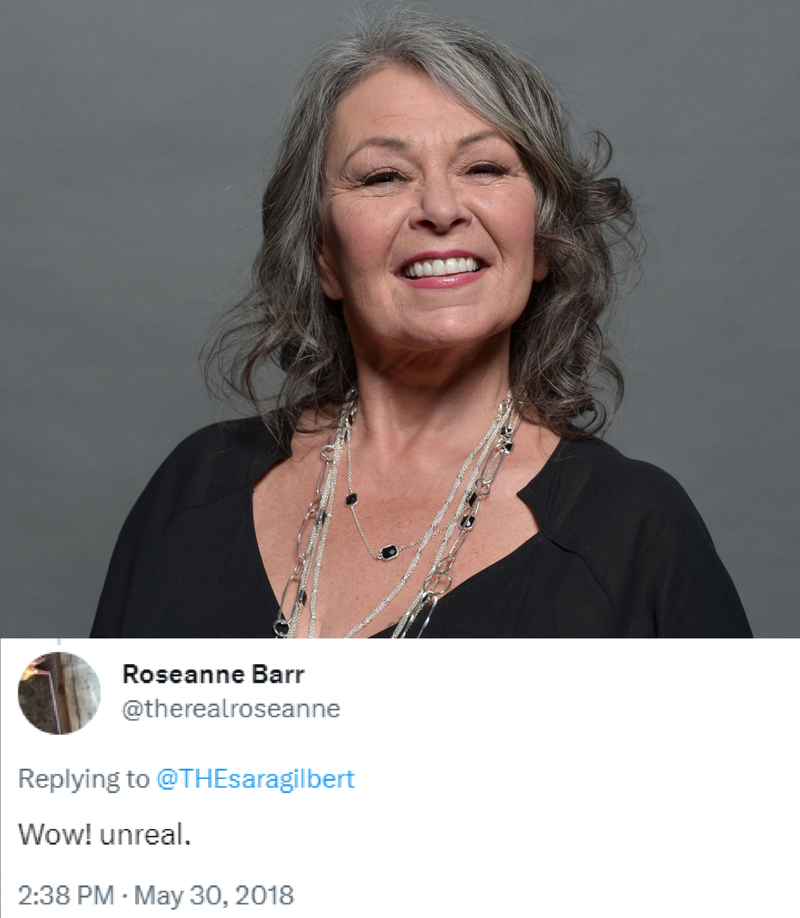 The fallout from Roseanne Barr’s Tweet | Getty Images Photo by Charley Gallay/NBCU Photo Bank/NBCUniversal & Twitter/@therealroseanne