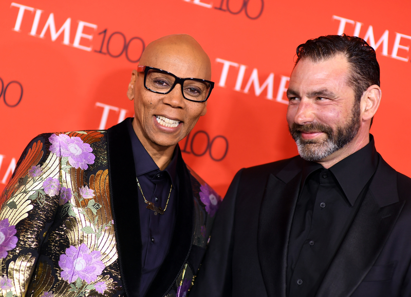 Georges LeBar and RuPaul | Getty Images Photo by ANGELA WEISS/AFP