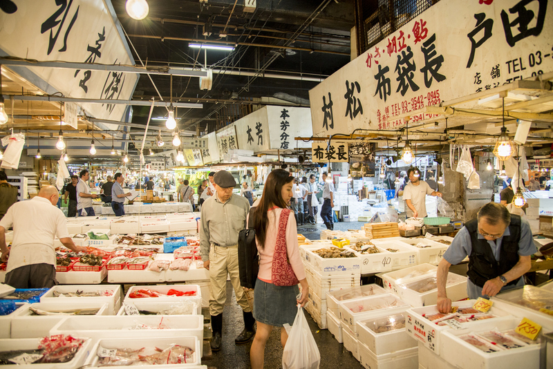 Tsukiji Market | gjee/Shutterstock 