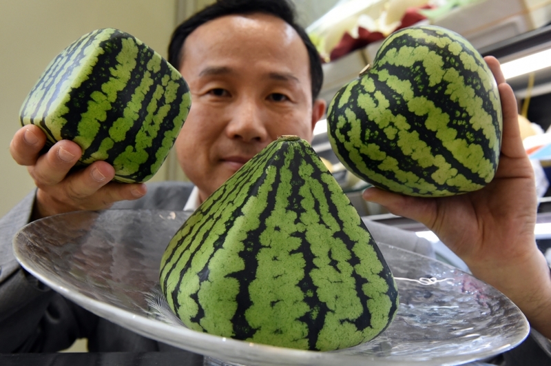 Pricey Watermelons | Getty Images Photo by TORU YAMANAKA/AFP