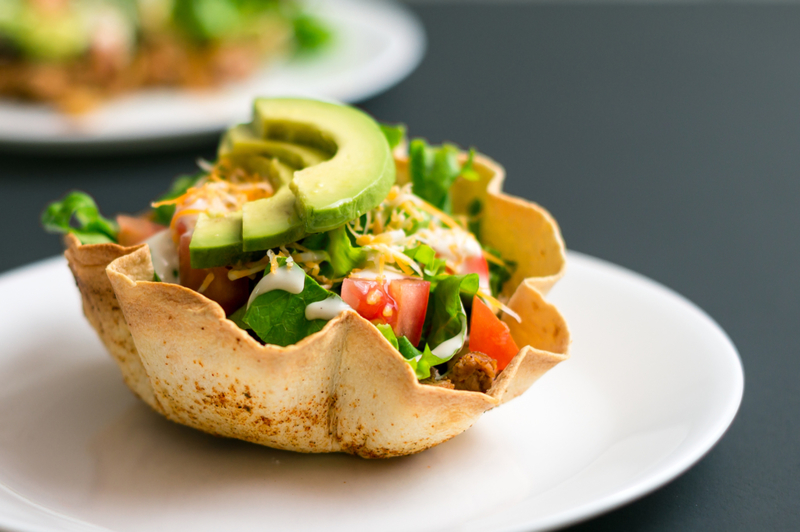 Taco Salad Bowls | Getty Images Photo by Louno_M