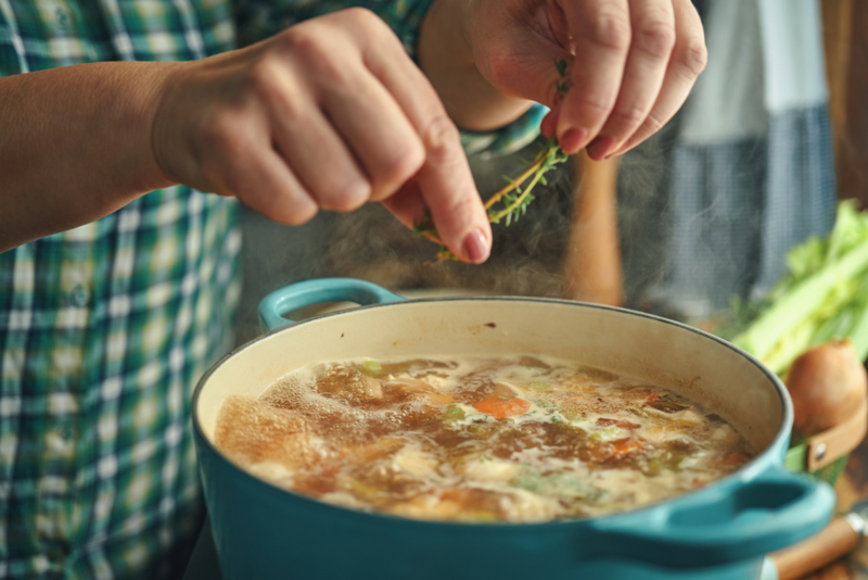 Try A Homemade Broth | Getty Images Photo by GMVozd