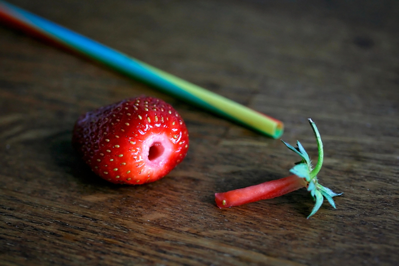 Hull Strawberries Easily | Alamy Stock Photo
