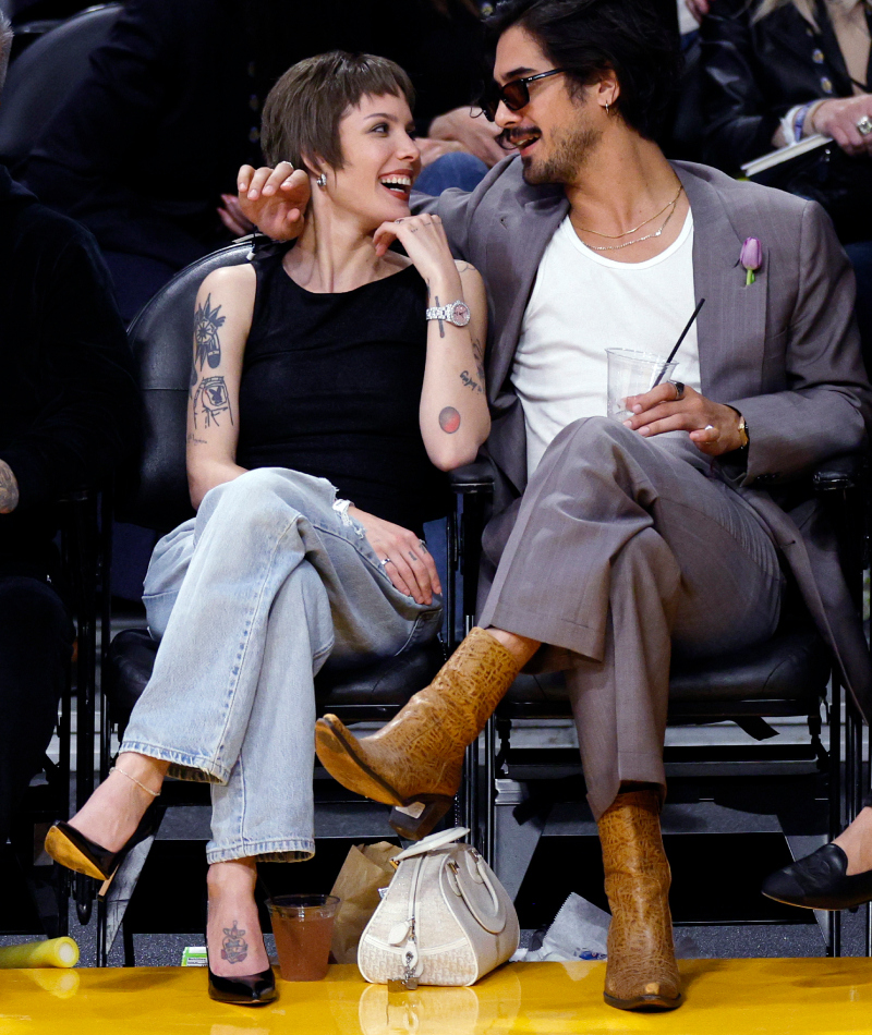 Halsey and Avan Jogia | Getty Images Photo by Kevork Djansezian