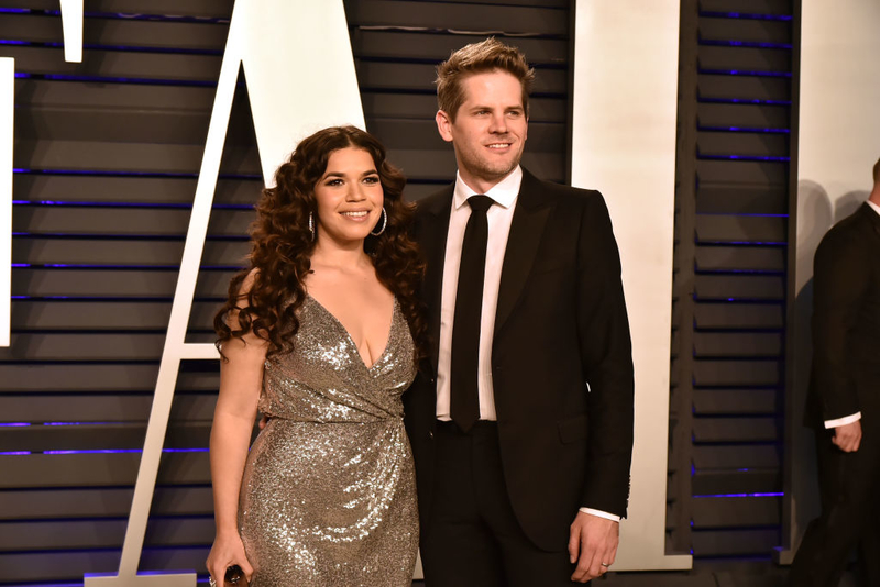 Piers Williams and America Ferrera | Getty Images Photo by David Crotty/Patrick McMullan