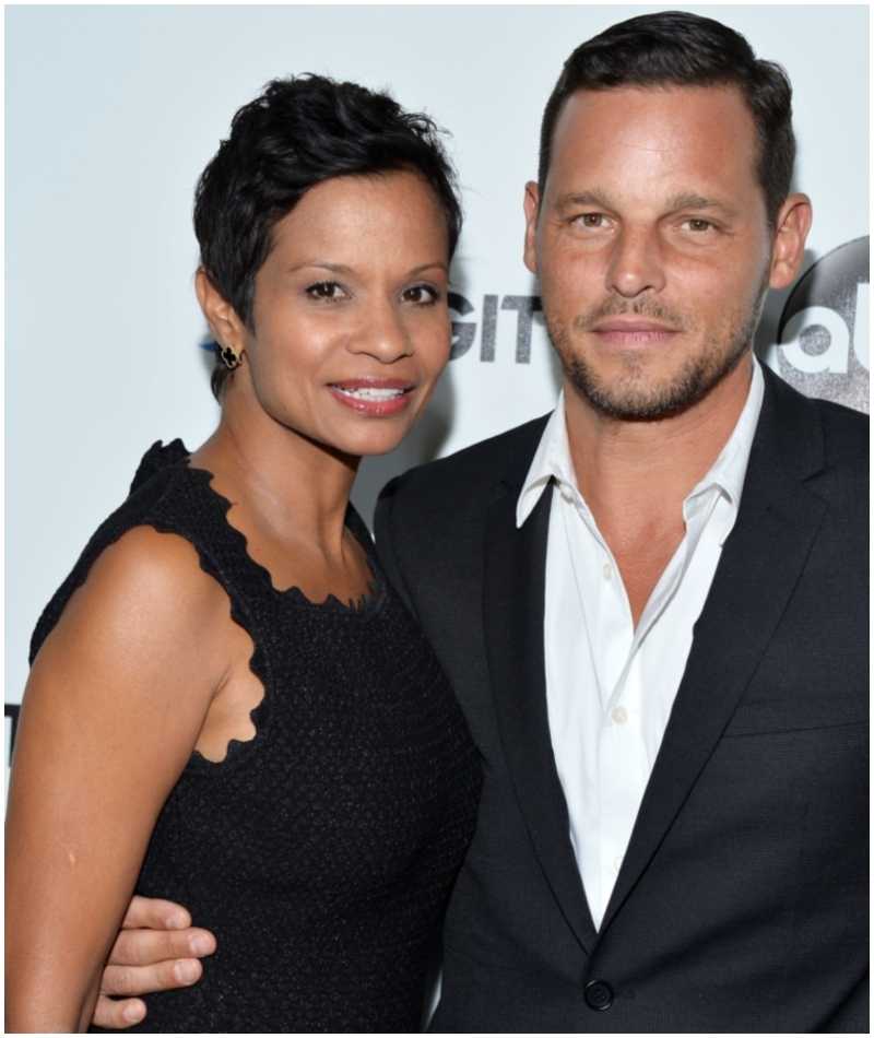 Justin Chambers and Keisha  | Getty Images Photo by Amanda Edwards/WireImage