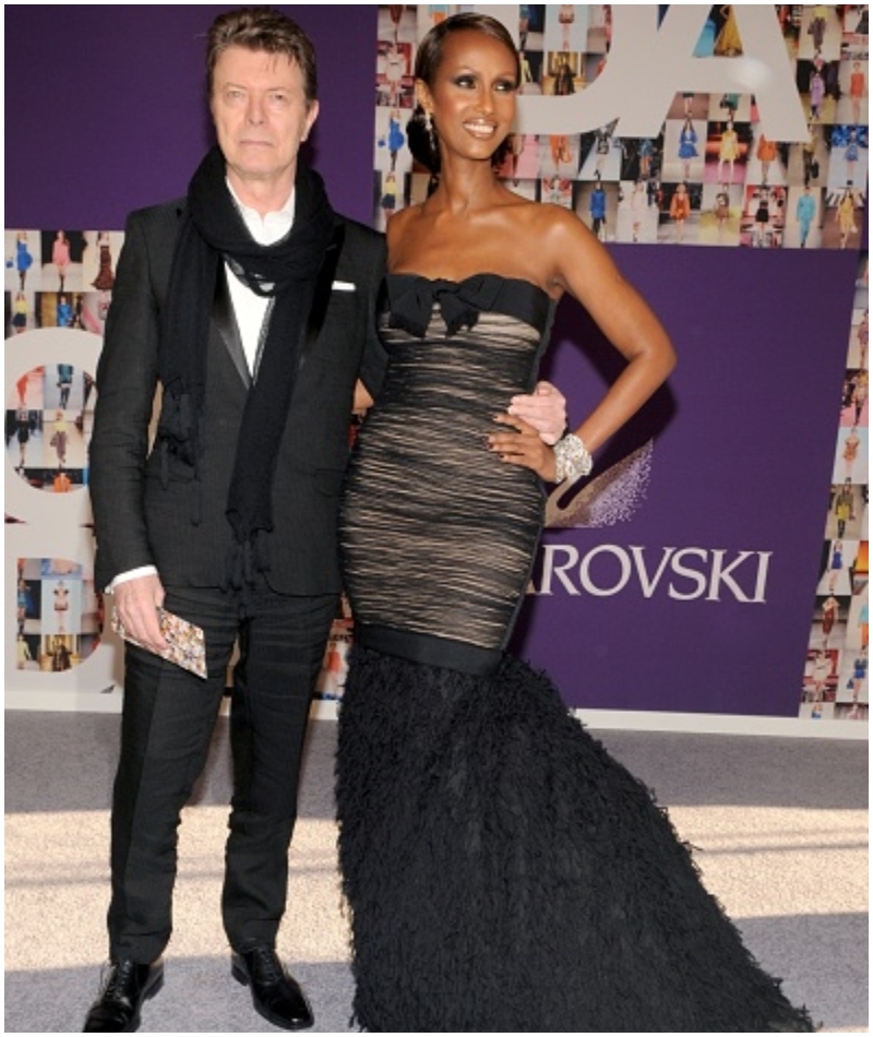 David Bowie and Iman | Getty Images Photo by CLINT SPAULDING/Patrick McMullan