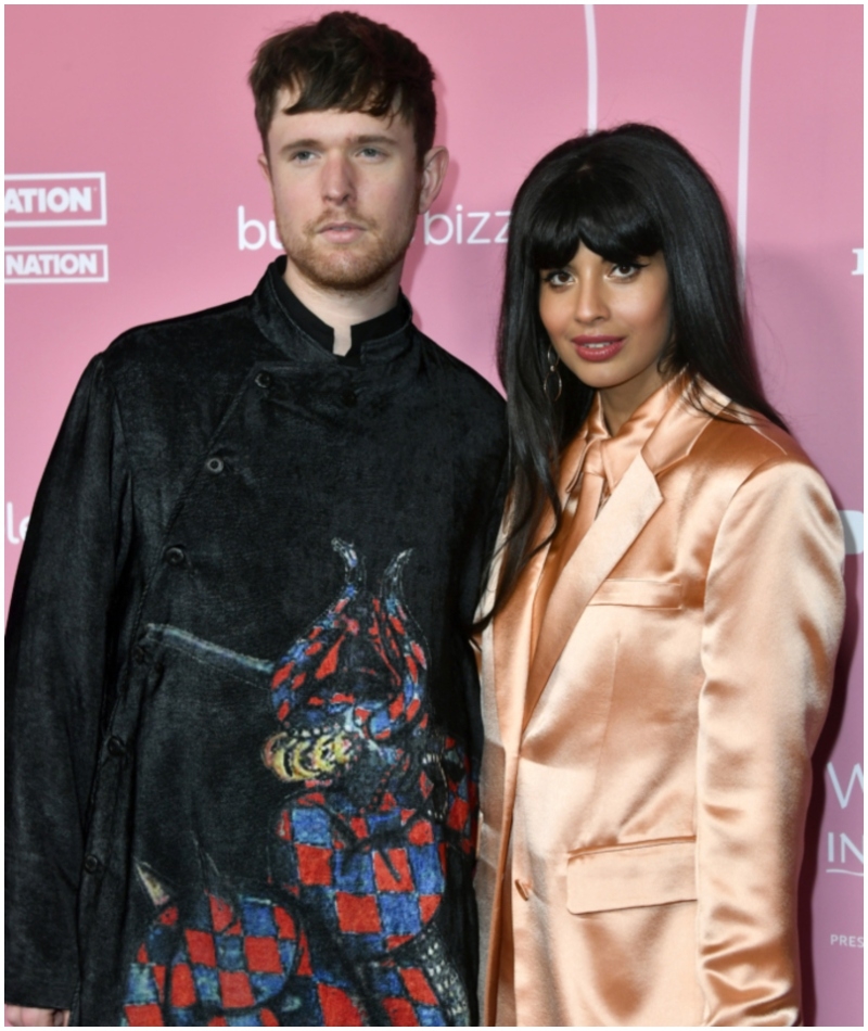 Jameela Jamil and James Blake  | Getty Images Photo by Frazer Harrison