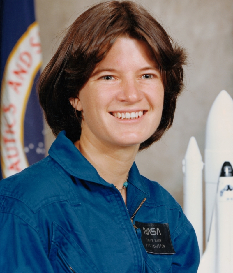 Sally Ride Educates the Scientists | Getty Images Photo by Bettmann