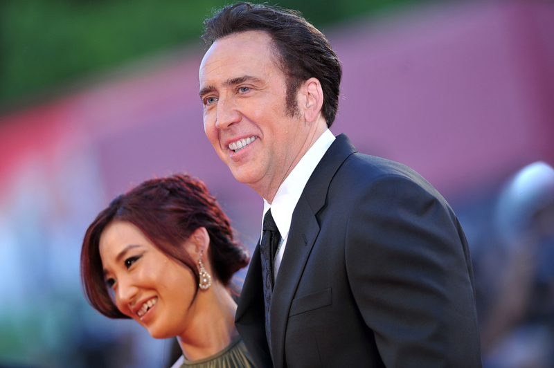 Nicholas Cage and Alice Kim | Getty Images Photo by Stefania D