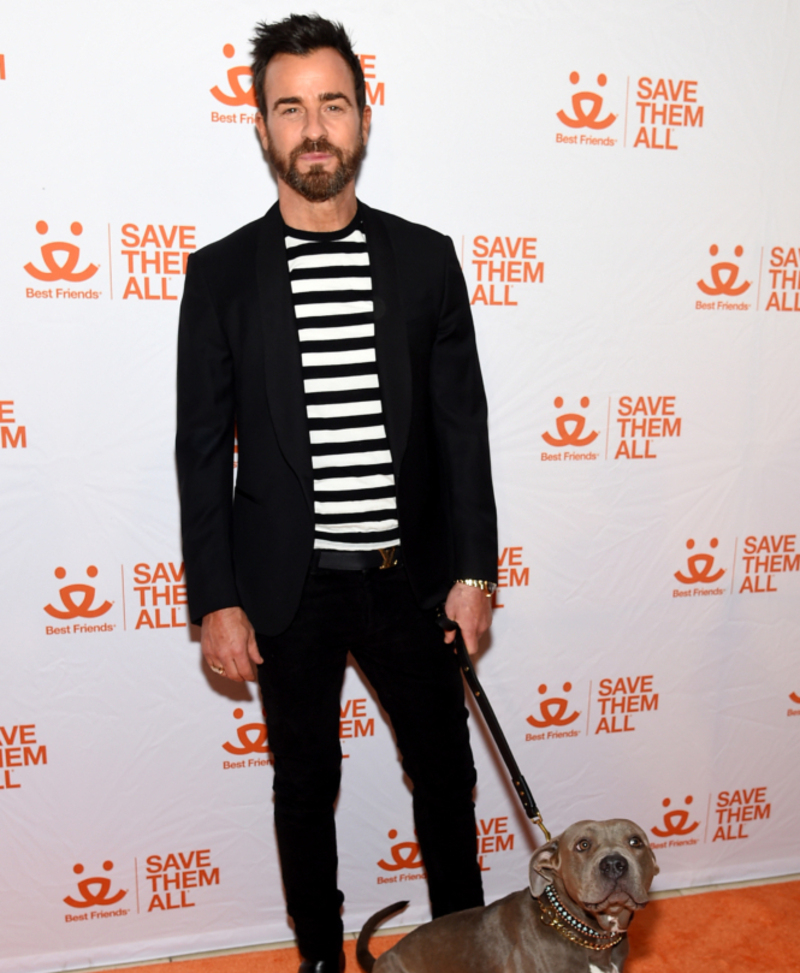 Justin Theroux: Kuma | Getty Images Photo by Jamie McCarthy