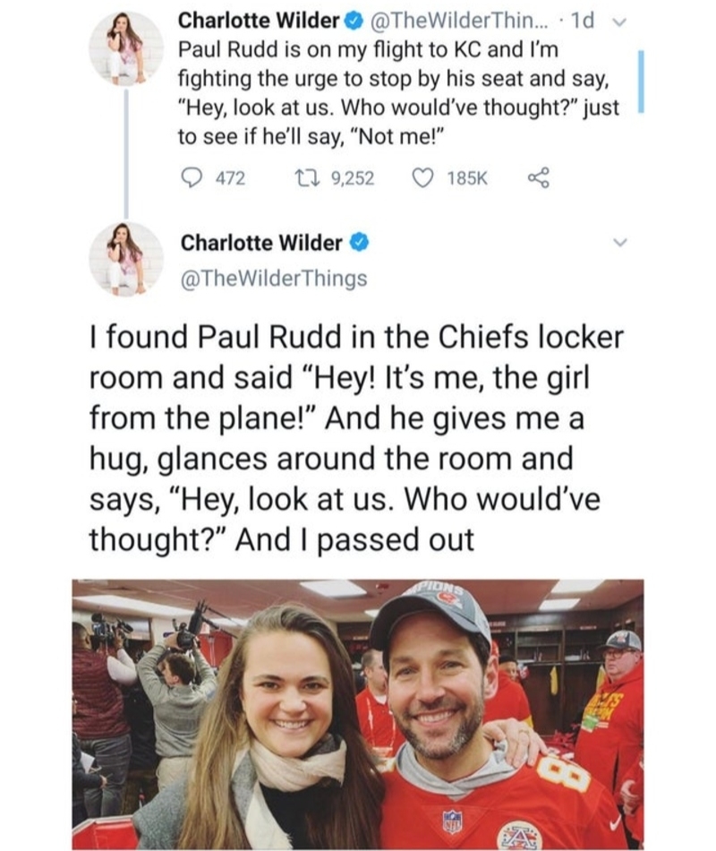 Paul Rudd | Twitter/@WiseWomanAng