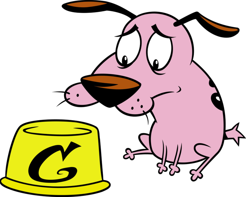 Courage from “Courage the Cowardly Dog” | Alamy Stock Photo