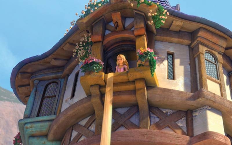 Rapunzel in the First Lockdown | Alamy Stock Photo