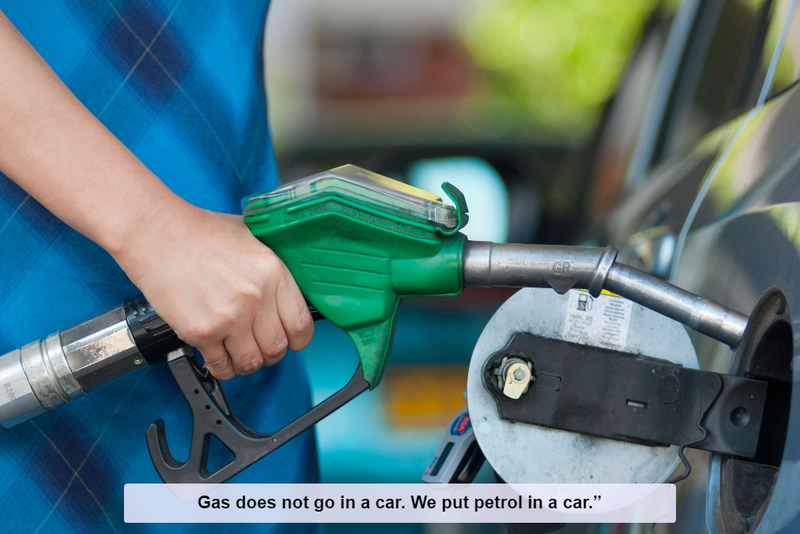 Gas V Petrol | Alamy Stock Photo