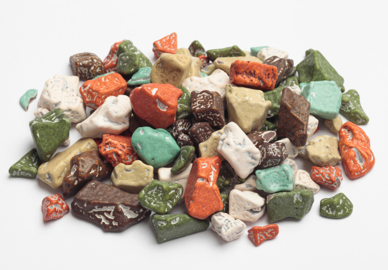 Chocolate Rocks | Alamy Stock Photo by Peter Stone