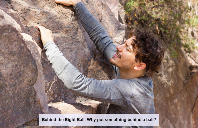 Behind the Eight Ball | Alamy Stock Photo
