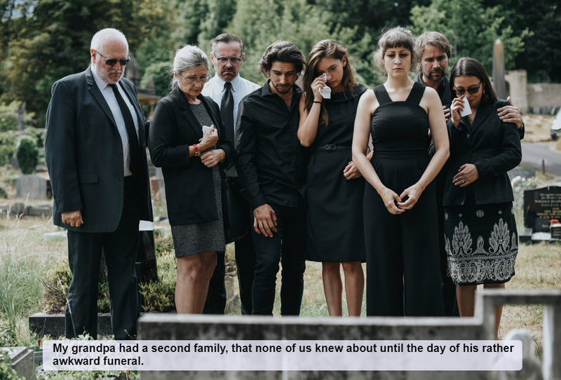 An Awkward Funeral | Shutterstock
