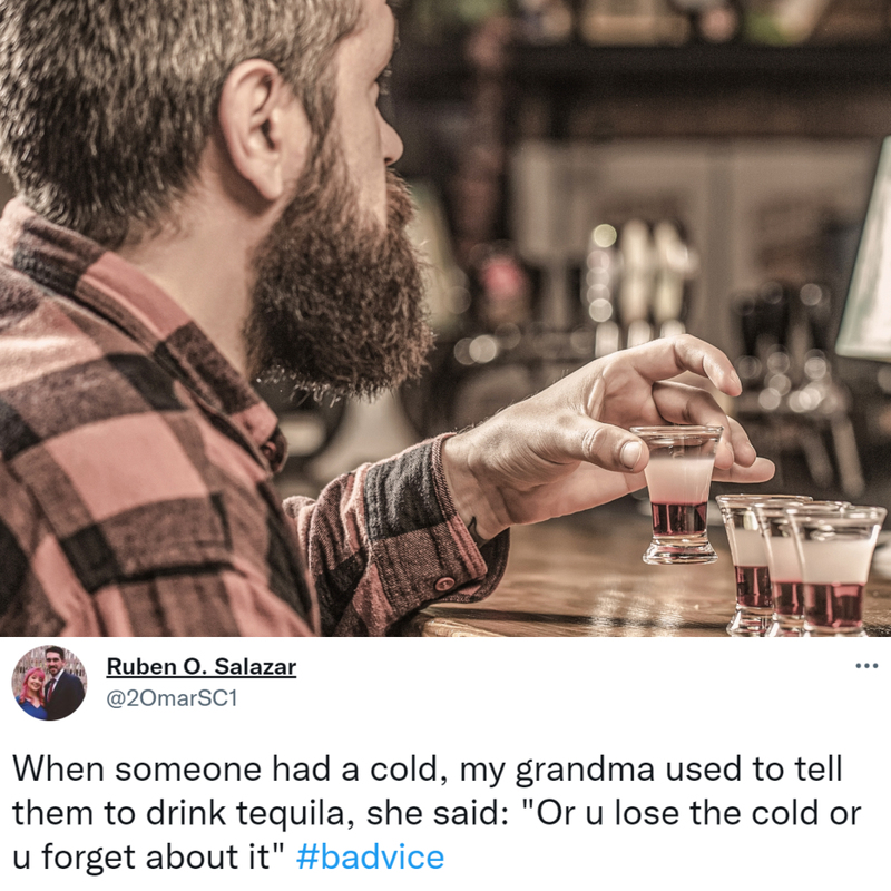 Tequila Tip | Shutterstock & Twitter/@2OmarSC1