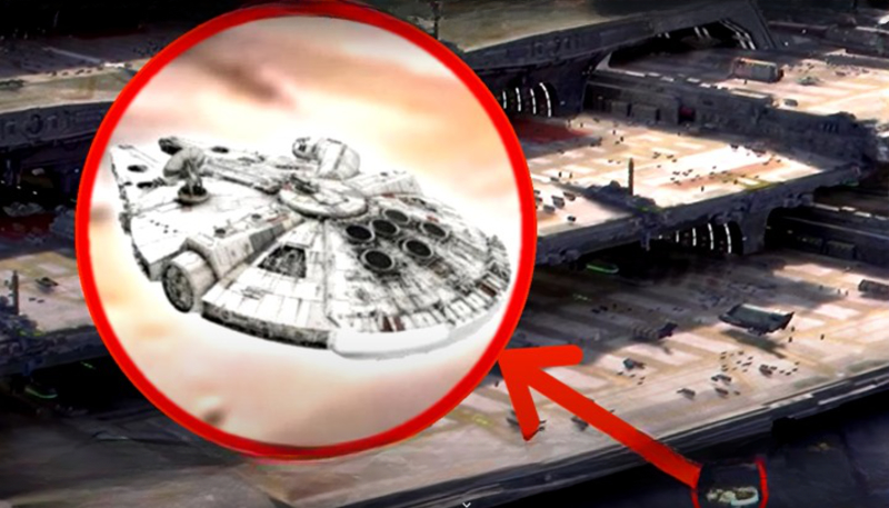 The Millennium Falcon Makes a Surprise Visit in a Prequel Movie | Youtube.com/Inside Star Wars