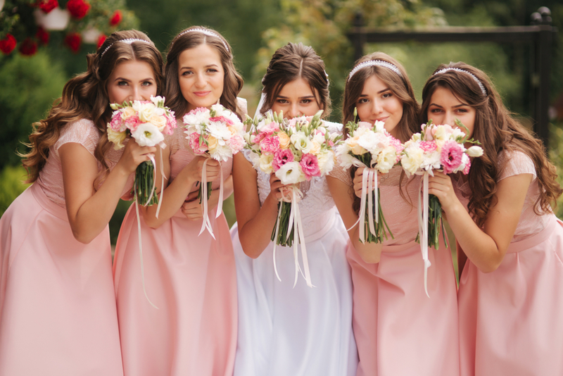 Matching Bridesmaid Dresses | Shutterstock